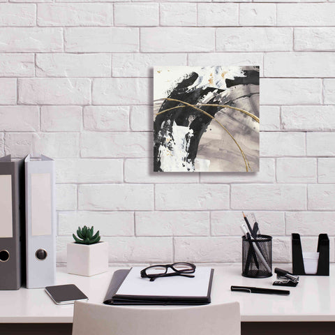 Image of 'Gilded Arcs II' by Chris Paschke, Canvas Wall Art,12 x 12