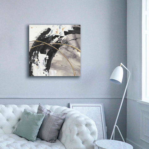 Image of 'Gilded Arcs II' by Chris Paschke, Canvas Wall Art,37 x 37