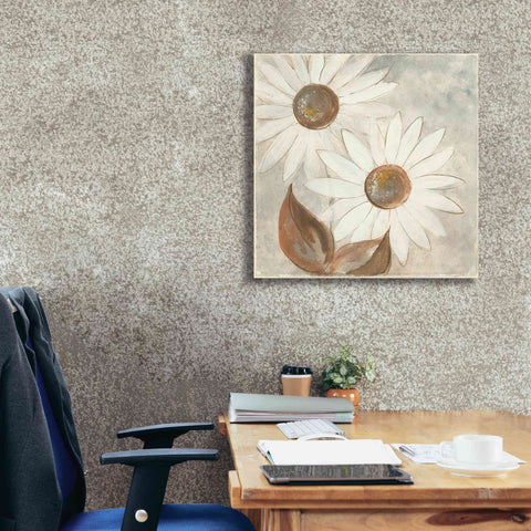 Image of 'Daisy Do IV Neutral' by Chris Paschke, Canvas Wall Art,26 x 26