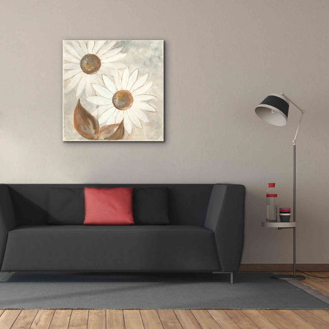 Image of 'Daisy Do IV Neutral' by Chris Paschke, Canvas Wall Art,37 x 37