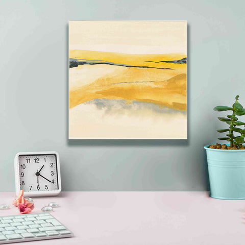 Image of 'Mist and Gold I' by Chris Paschke, Canvas Wall Art,12 x 12