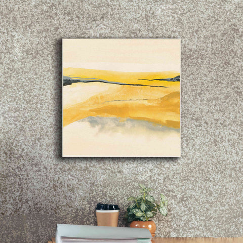 Image of 'Mist and Gold I' by Chris Paschke, Canvas Wall Art,18 x 18