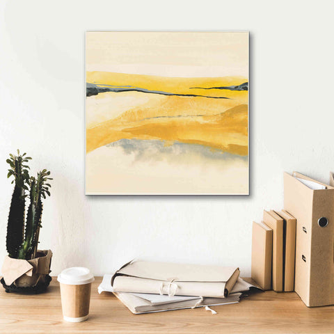 Image of 'Mist and Gold I' by Chris Paschke, Canvas Wall Art,18 x 18