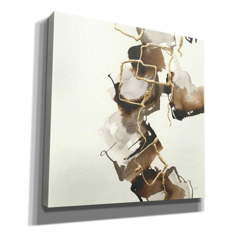 Image of 'Gold Squares II' by Chris Paschke, Giclee Canvas Wall Art