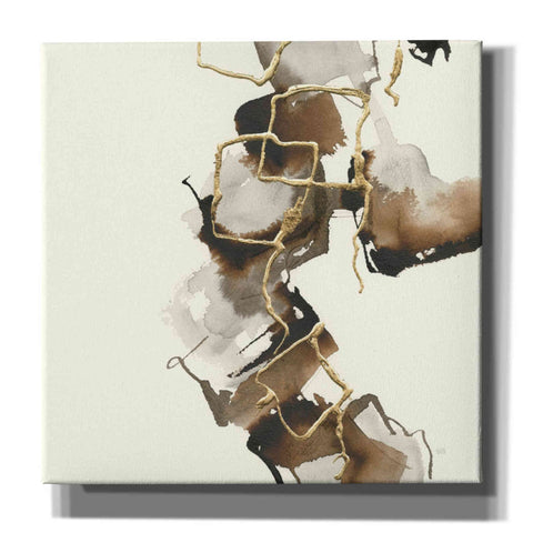 Image of 'Gold Squares II' by Chris Paschke, Giclee Canvas Wall Art