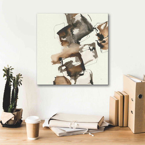 Image of 'Stacked I' by Chris Paschke, Giclee Canvas Wall Art,18 x 18