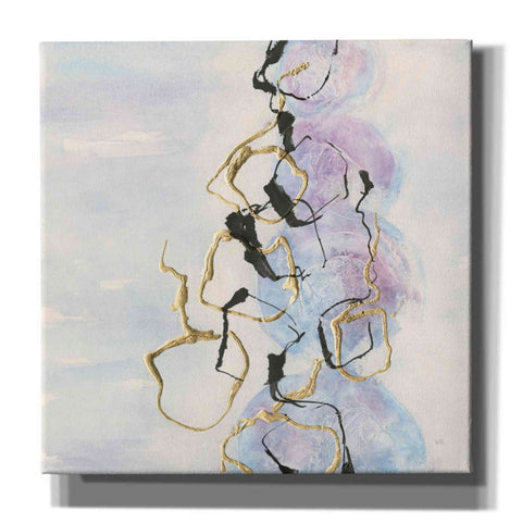 Image of 'Abstract Lines On Pastel I' by Chris Paschke, Giclee Canvas Wall Art