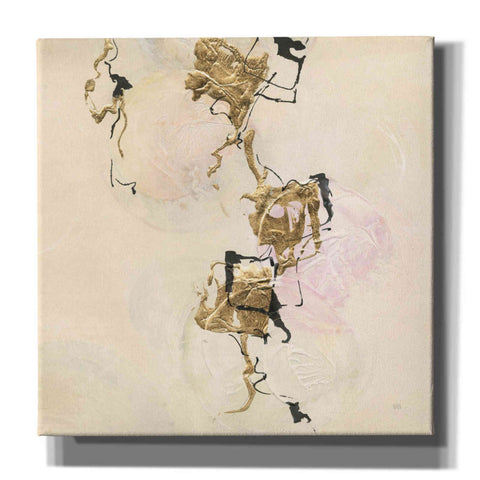 Image of 'Gold Blocks On Pastel II' by Chris Paschke, Giclee Canvas Wall Art