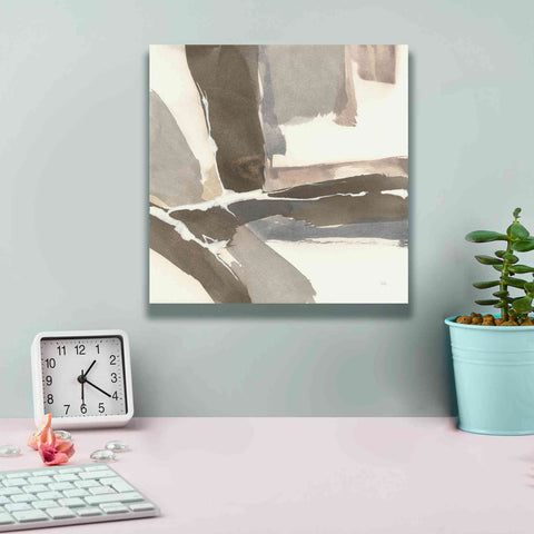 Image of 'White And Placid II' by Chris Paschke, Giclee Canvas Wall Art,12 x 12