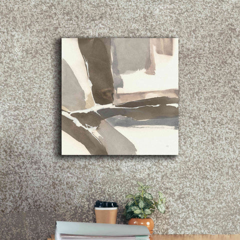 Image of 'White And Placid II' by Chris Paschke, Giclee Canvas Wall Art,18 x 18