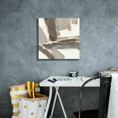 Image of 'White And Placid II' by Chris Paschke, Giclee Canvas Wall Art,18 x 18