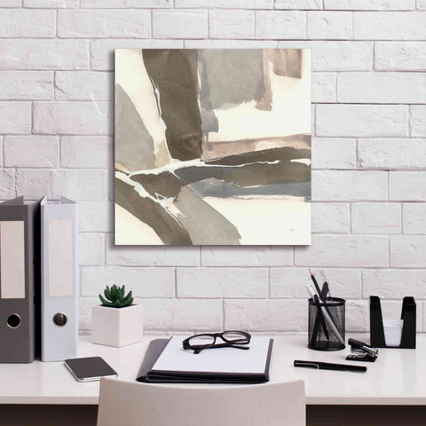 Image of 'White And Placid II' by Chris Paschke, Giclee Canvas Wall Art,18 x 18