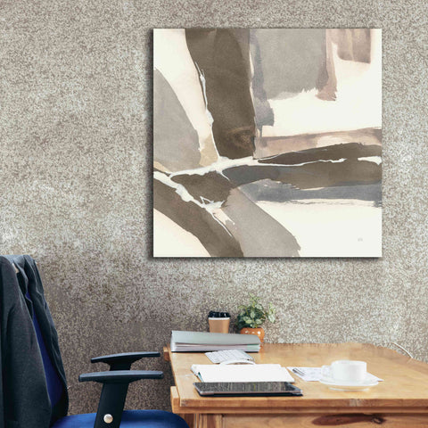 Image of 'White And Placid II' by Chris Paschke, Giclee Canvas Wall Art,37 x 37