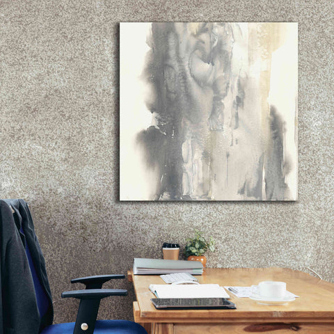 Image of 'Pale Taupe I' by Chris Paschke, Giclee Canvas Wall Art,37 x 37
