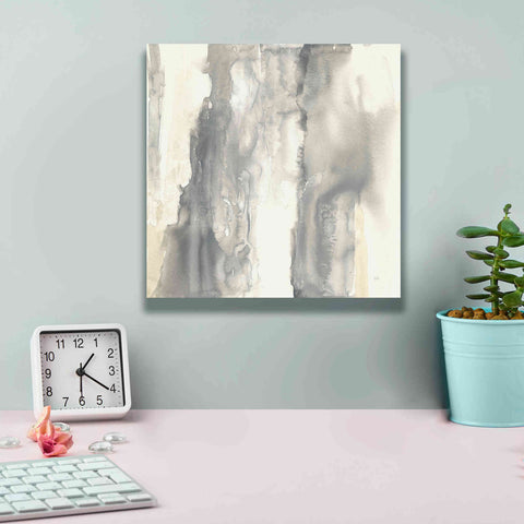 Image of 'Pale Taupe II' by Chris Paschke, Giclee Canvas Wall Art,12 x 12