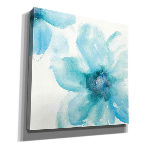 Image of 'Teal Cosmos I' by Chris Paschke, Giclee Canvas Wall Art