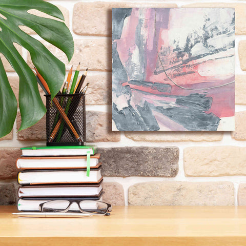 Image of 'Whitewashed Blush I' by Chris Paschke, Giclee Canvas Wall Art,12 x 12