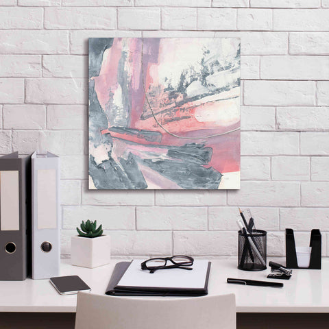 Image of 'Whitewashed Blush I' by Chris Paschke, Giclee Canvas Wall Art,18 x 18