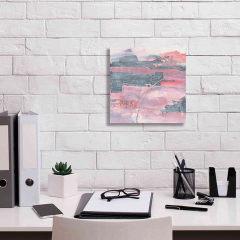 Image of 'Whitewashed Blush II' by Chris Paschke, Giclee Canvas Wall Art,12 x 12