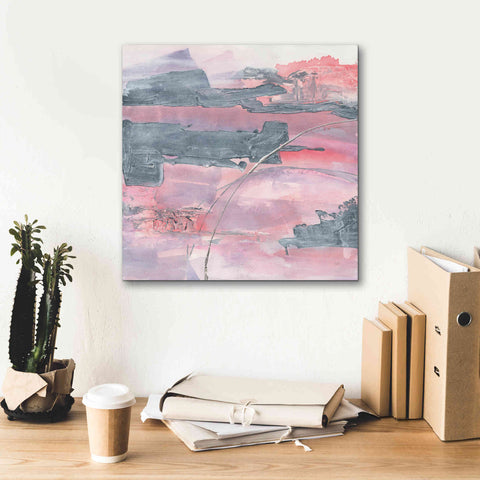 Image of 'Whitewashed Blush II' by Chris Paschke, Giclee Canvas Wall Art,18 x 18