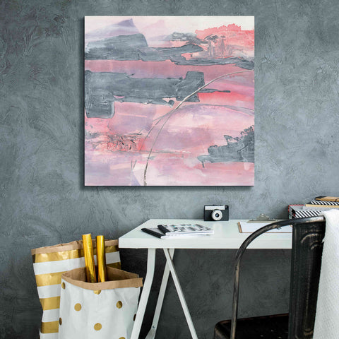 Image of 'Whitewashed Blush II' by Chris Paschke, Giclee Canvas Wall Art,26 x 26