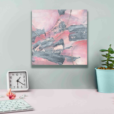 Image of 'Whitewashed Blush III' by Chris Paschke, Giclee Canvas Wall Art,12 x 12