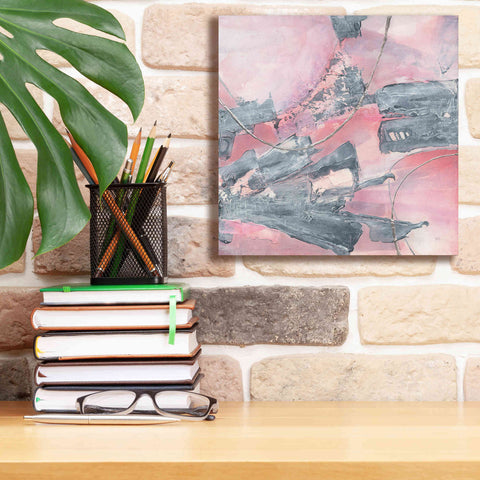 Image of 'Whitewashed Blush III' by Chris Paschke, Giclee Canvas Wall Art,12 x 12