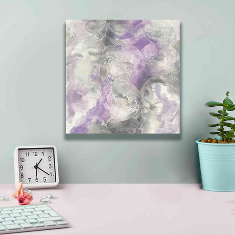 Image of 'Amethyst Circles I' by Chris Paschke, Giclee Canvas Wall Art,12 x 12