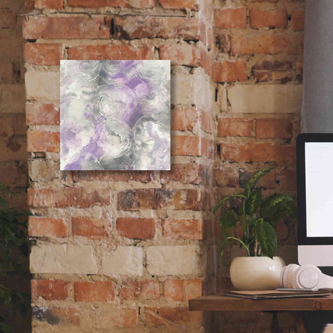 Image of 'Amethyst Circles I' by Chris Paschke, Giclee Canvas Wall Art,12 x 12