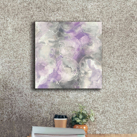 Image of 'Amethyst Circles I' by Chris Paschke, Giclee Canvas Wall Art,18 x 18