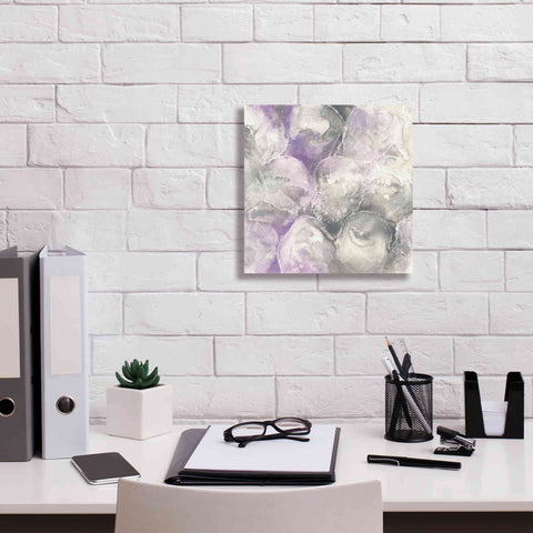 Image of 'Amethyst Circles II' by Chris Paschke, Giclee Canvas Wall Art,12 x 12