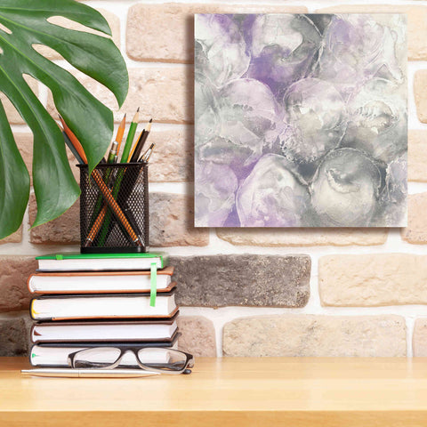 Image of 'Amethyst Circles II' by Chris Paschke, Giclee Canvas Wall Art,12 x 12