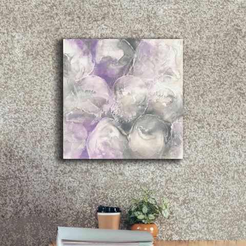 Image of 'Amethyst Circles II' by Chris Paschke, Giclee Canvas Wall Art,18 x 18