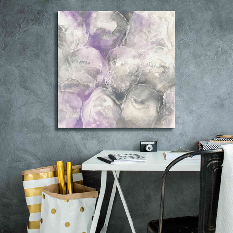 Image of 'Amethyst Circles II' by Chris Paschke, Giclee Canvas Wall Art,26 x 26