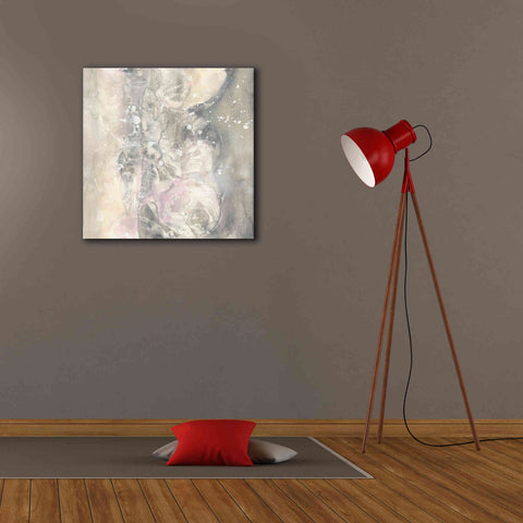 Image of 'Blushing Snowflakes I' by Chris Paschke, Giclee Canvas Wall Art,26 x 26