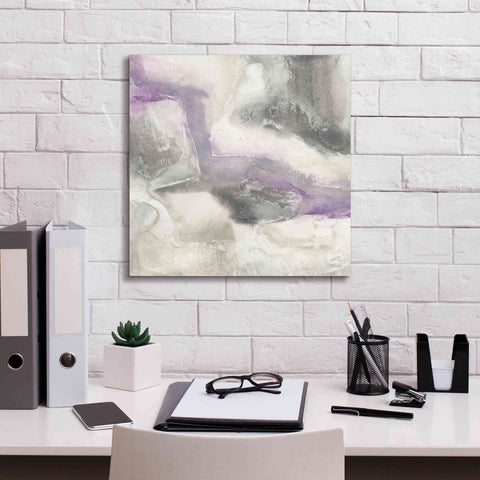 Image of 'Shades Of Amethyst I' by Chris Paschke, Giclee Canvas Wall Art,18 x 18