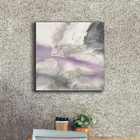 Image of 'Shades Of Amethyst II' by Chris Paschke, Giclee Canvas Wall Art,18 x 18