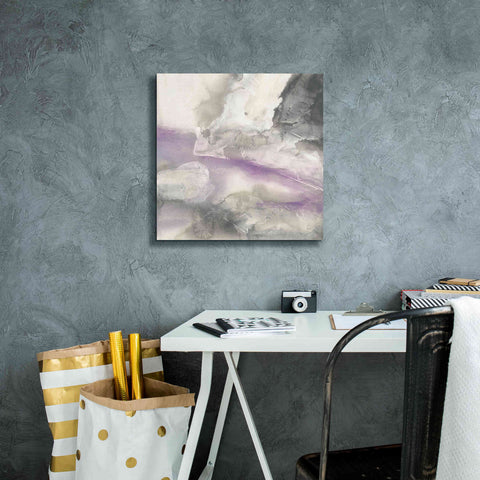 Image of 'Shades Of Amethyst II' by Chris Paschke, Giclee Canvas Wall Art,18 x 18