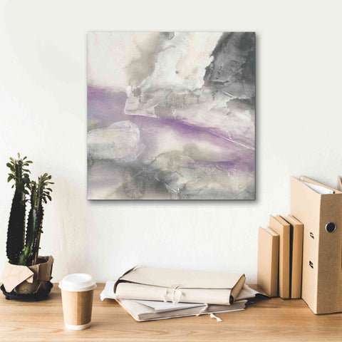 Image of 'Shades Of Amethyst II' by Chris Paschke, Giclee Canvas Wall Art,18 x 18