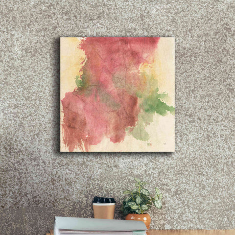 Image of 'Rouge Growth II' by Chris Paschke, Giclee Canvas Wall Art,18 x 18