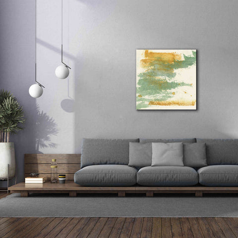 Image of 'Textured Gold I' by Chris Paschke, Giclee Canvas Wall Art,37 x 37