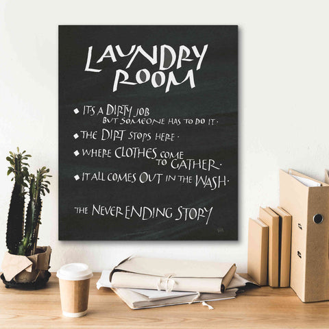 Image of 'Laundry Room Sayings' by Chris Paschke, Giclee Canvas Wall Art,20 x 24