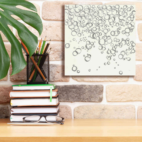 Image of 'Bubbles I' by Chris Paschke, Giclee Canvas Wall Art,12 x 12