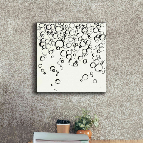Image of 'Bubbles III' by Chris Paschke, Giclee Canvas Wall Art,18 x 18