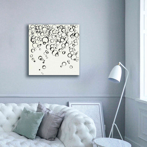 Image of 'Bubbles III' by Chris Paschke, Giclee Canvas Wall Art,37 x 37