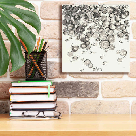 Image of 'Bubbles IV' by Chris Paschke, Giclee Canvas Wall Art,12 x 12