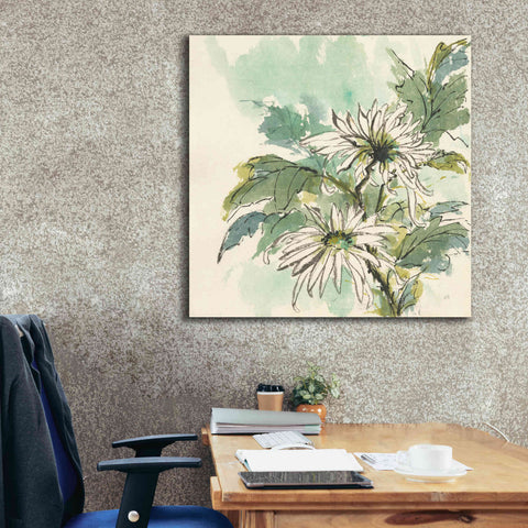 Image of 'Snowmum I' by Chris Paschke, Giclee Canvas Wall Art,37 x 37