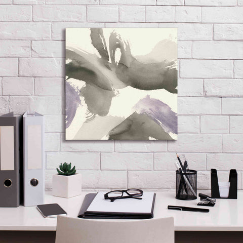 Image of 'Amethyst Gesture I' by Chris Paschke, Giclee Canvas Wall Art,18 x 18