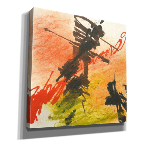 Image of 'Graffiti Orange I' by Chris Paschke, Giclee Canvas Wall Art