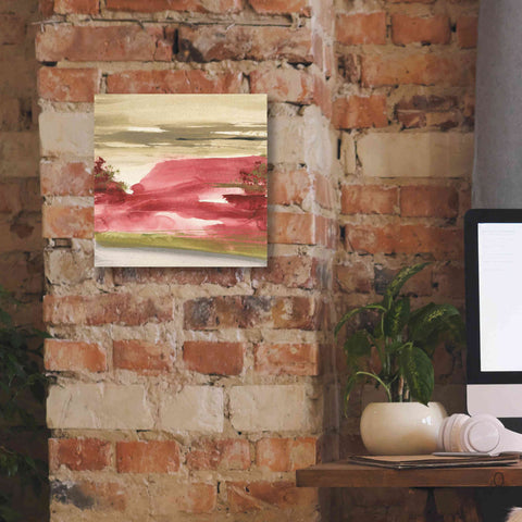 Image of 'Red Rock I' by Chris Paschke, Giclee Canvas Wall Art,12 x 12